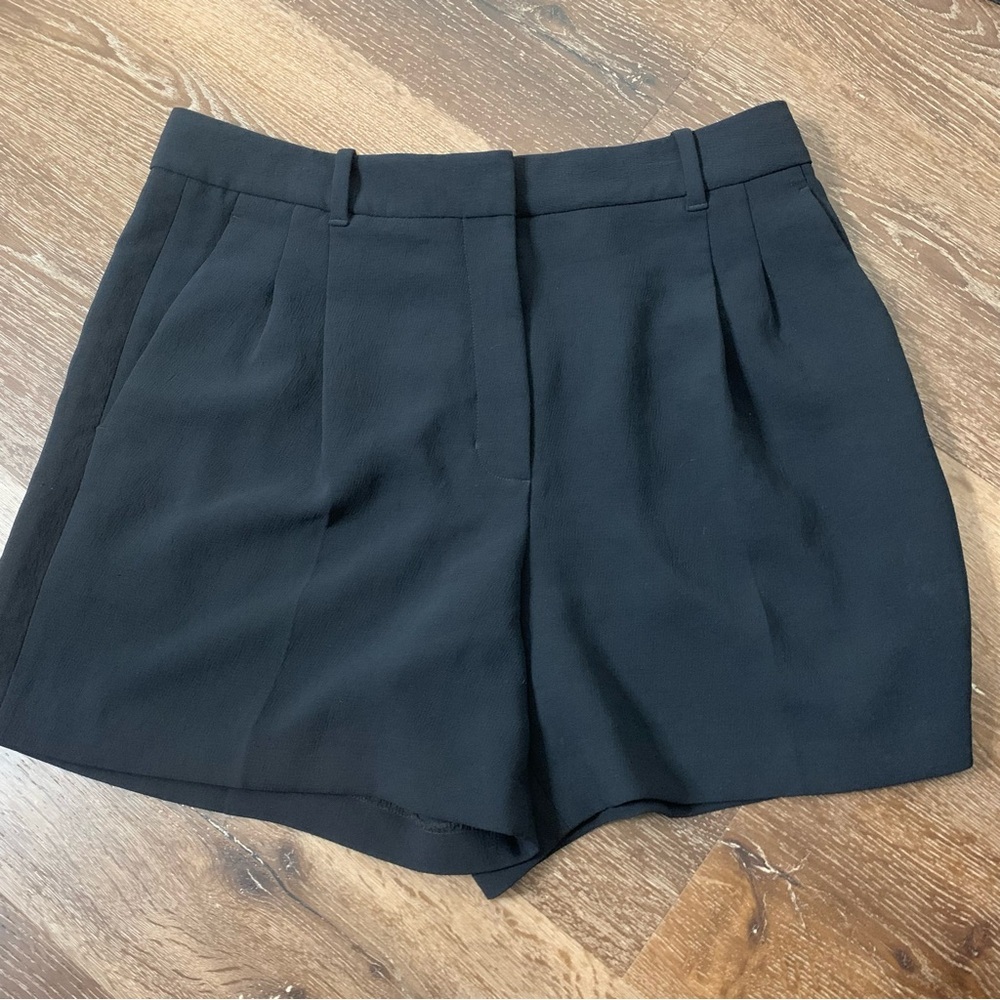 Aritzia The Effortless Short Mini Crepett Black 12 - Picture 2 of 7
